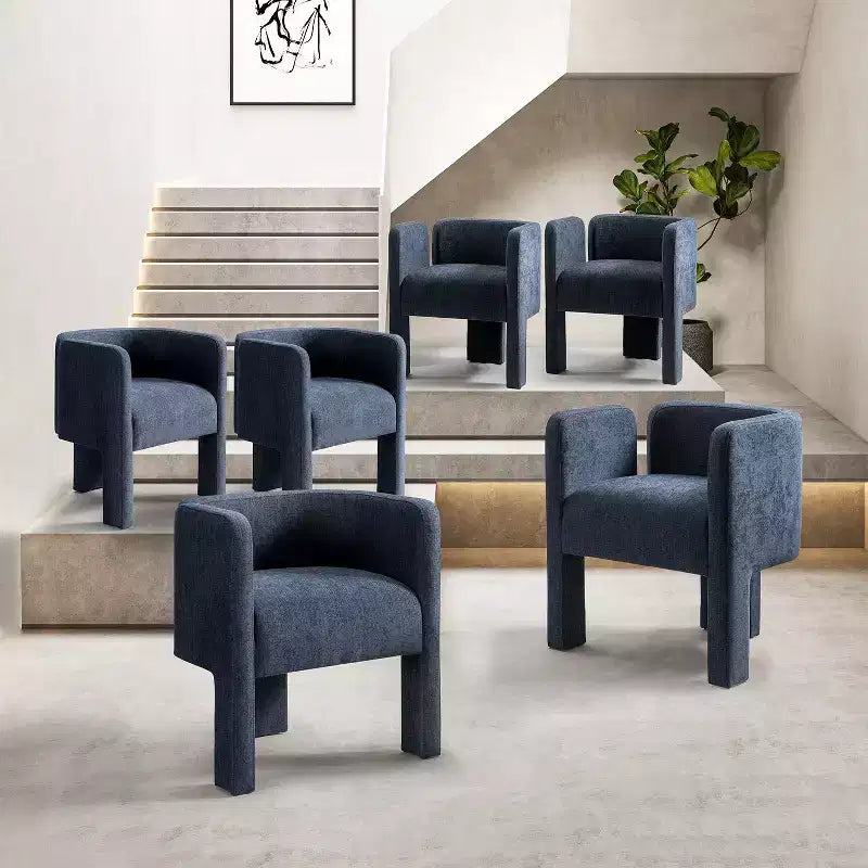 Chaise de salle à manger Elias avec design à trois pieds, lot de 6 ART OF LIVING DESIGNS