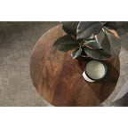 Table d'appoint moderne en bois Aja Kate et Laurel