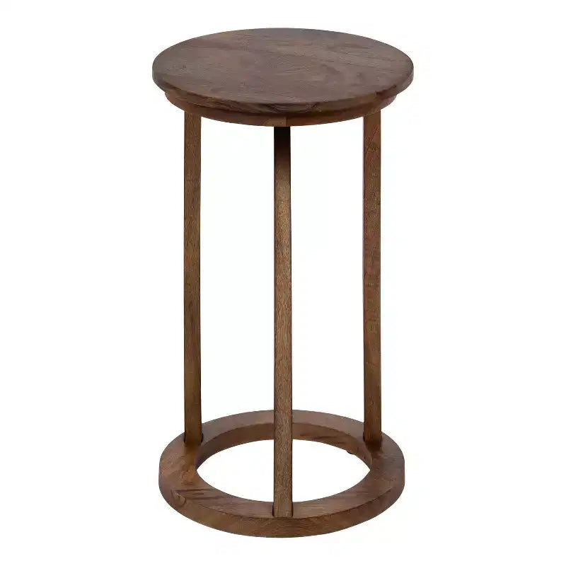 Table d'appoint moderne en bois Aja Kate et Laurel