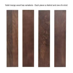 Table d'appoint moderne en bois Aja Kate et Laurel