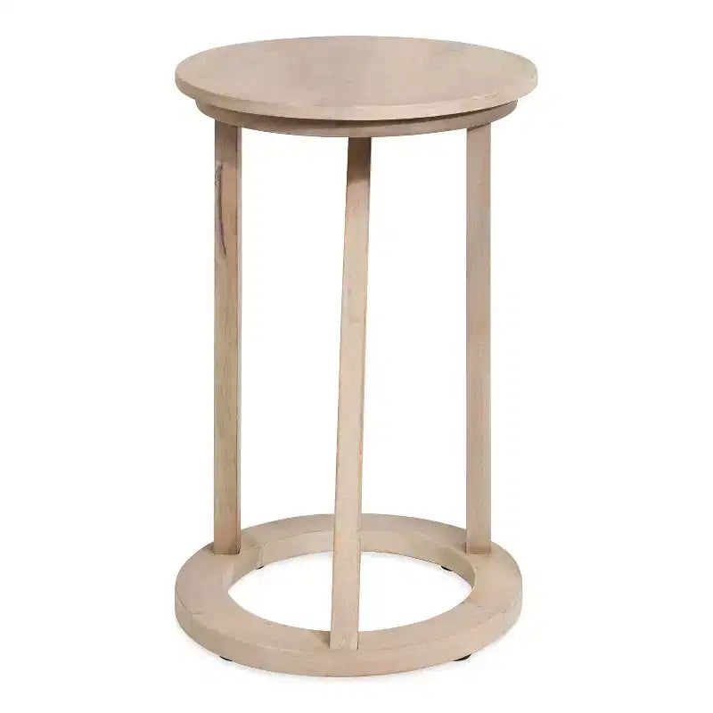 Table d'appoint moderne en bois Aja Kate et Laurel