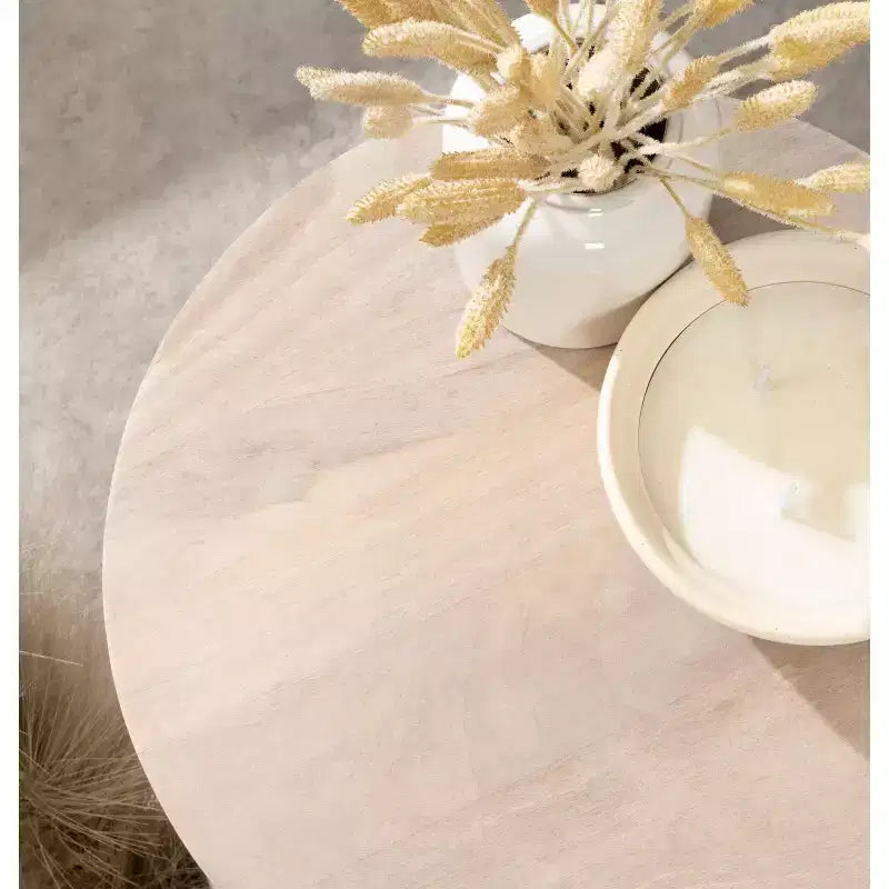 Table d'appoint moderne en bois Aja Kate et Laurel