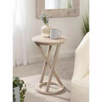Table d'appoint moderne en bois Aja Kate et Laurel