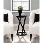 Table d'appoint moderne en bois Aja Kate et Laurel