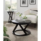 Table d'appoint moderne en bois Aja Kate et Laurel