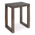 Kate and Laurel Elyria Wood Side Table