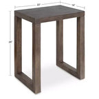Table d'appoint en bois Elyria par Kate and Laurel