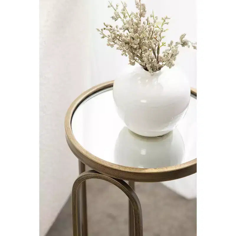 Table d'appoint en métal Pomeroy Kate et Laurel