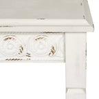 Table d'appoint carrée en bois Kate and Laurel Idabelle, 30x30x76 cm, Blanc