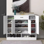 Meuble à chaussures moderne et élégant avec étagères réglables - ModernLuxe