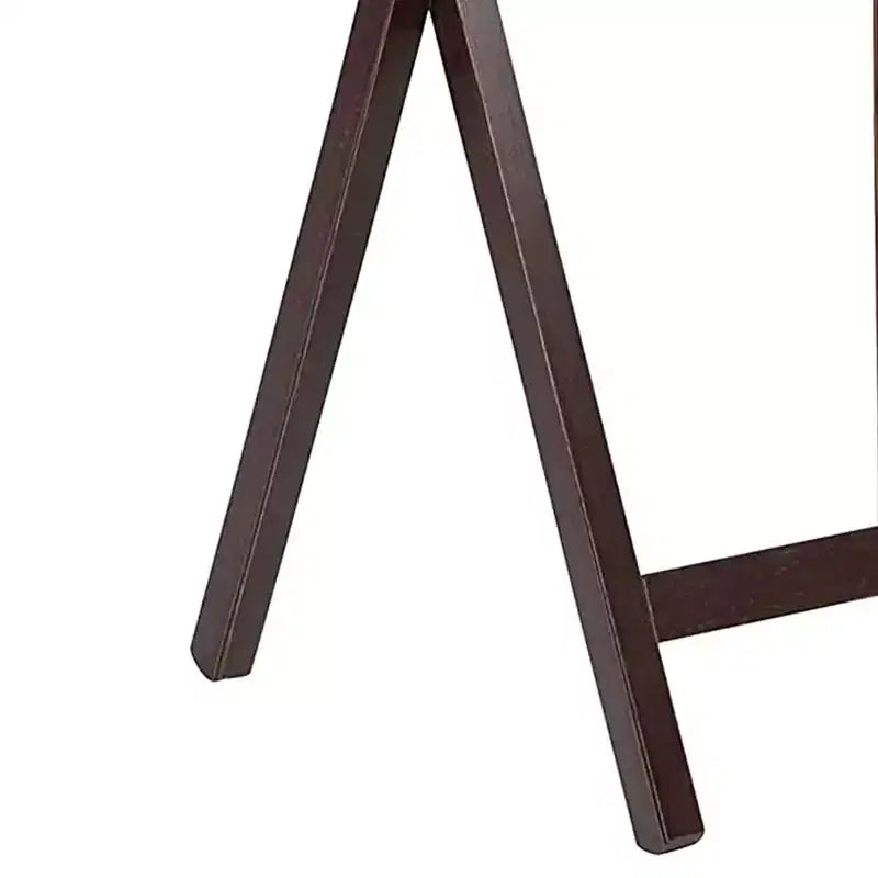 Table d'appoint pliante portable PJ Wood pour plateau TV, expresso (lot de 8 pièces)