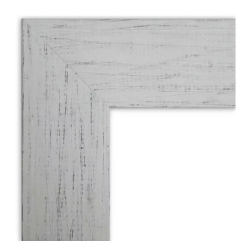 Miroir mural de salle de bain en bois biseauté Shiplap Petite par Amanti Art