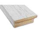 Miroir mural de salle de bain en bois biseauté Shiplap Petite par Amanti Art