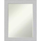 Miroir mural de salle de bain en bois biseauté Shiplap Petite par Amanti Art