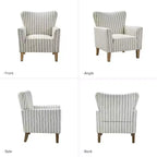 Lot de 2 fauteuils Rachel avec accoudoirs spéciaux | ART OF LIVING DESIGNS