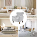 Lot de 2 fauteuils Rachel avec accoudoirs spéciaux | ART OF LIVING DESIGNS