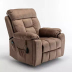 Fauteuil inclinable de massage électrique avec fonction chauffante et poche latérale - ModernLuxe