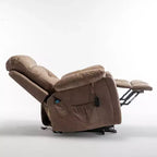 Fauteuil inclinable de massage électrique avec fonction chauffante et poche latérale - ModernLuxe