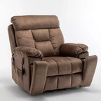 Fauteuil inclinable de massage électrique avec fonction chauffante et poche latérale - ModernLuxe