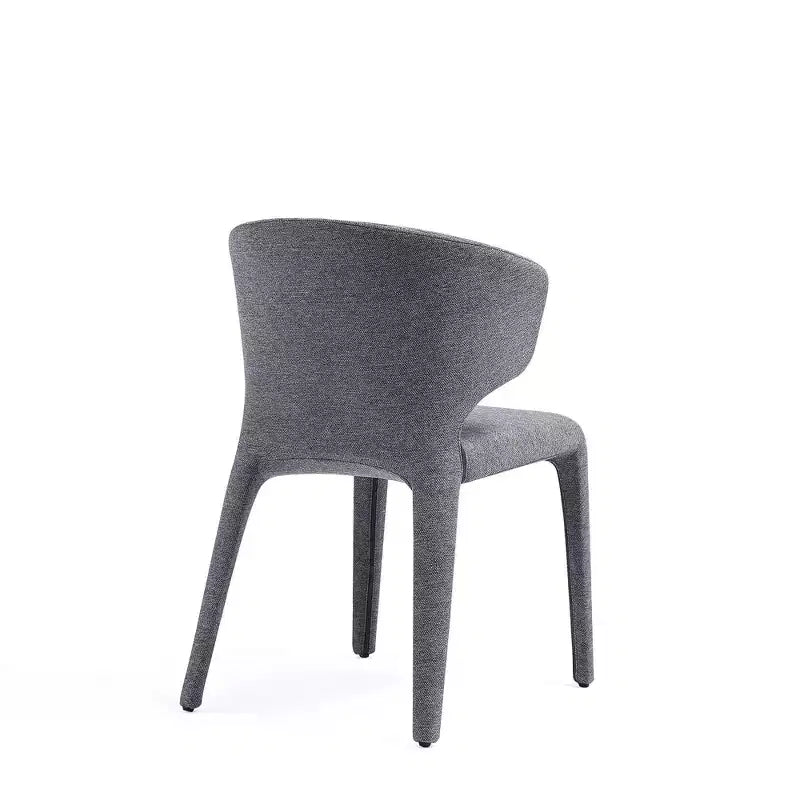 Lot de 2 chaises de salle à manger modernes en tweed tressé Conrad - Manhattan Comfort