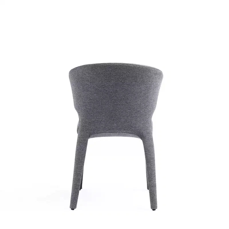 Lot de 2 chaises de salle à manger modernes en tweed tressé Conrad - Manhattan Comfort