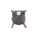 Lot de 2 chaises de salle à manger modernes en tweed tressé Conrad - Manhattan Comfort