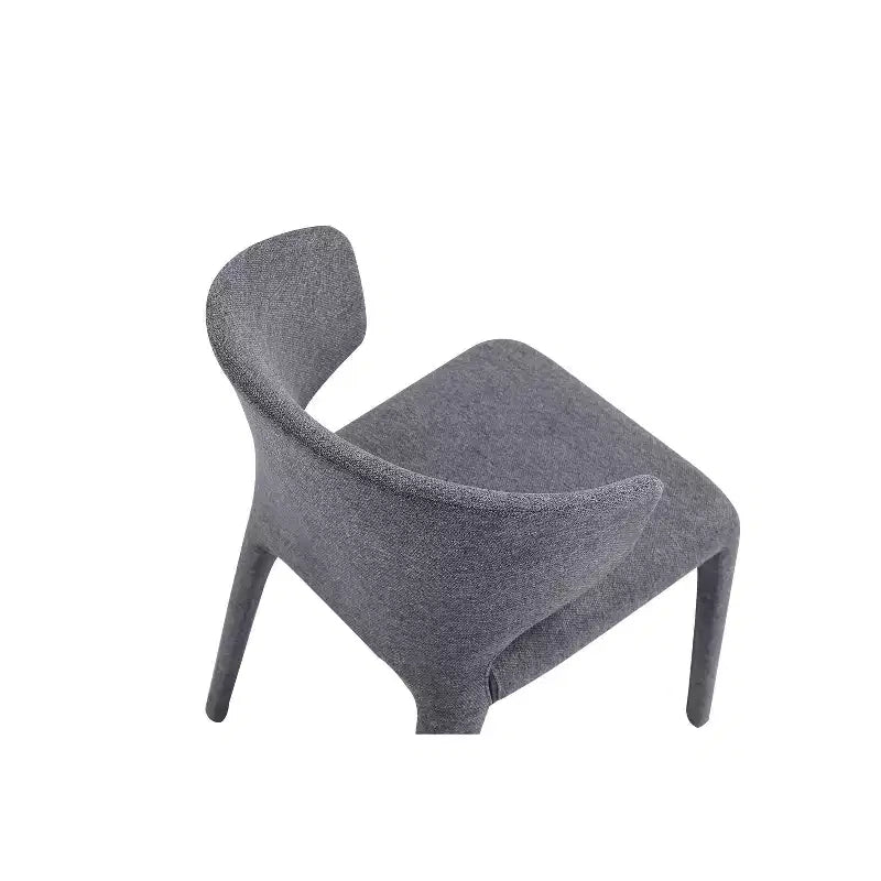 Lot de 2 chaises de salle à manger modernes en tweed tressé Conrad - Manhattan Comfort