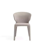 Lot de 2 chaises de salle à manger modernes en tweed tressé Conrad - Manhattan Comfort