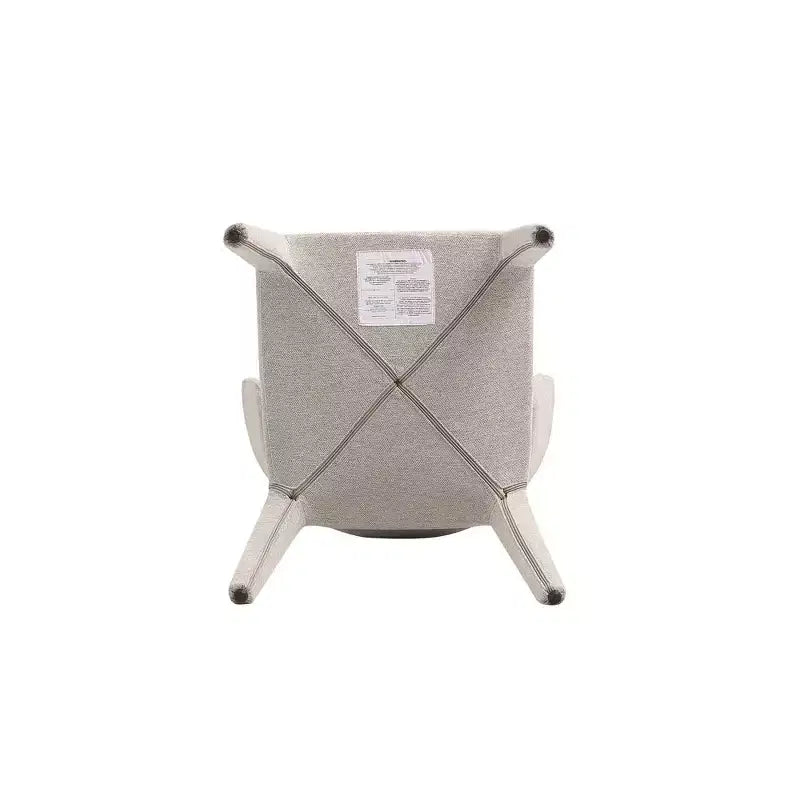 Lot de 2 chaises de salle à manger modernes en tweed tressé Conrad - Manhattan Comfort