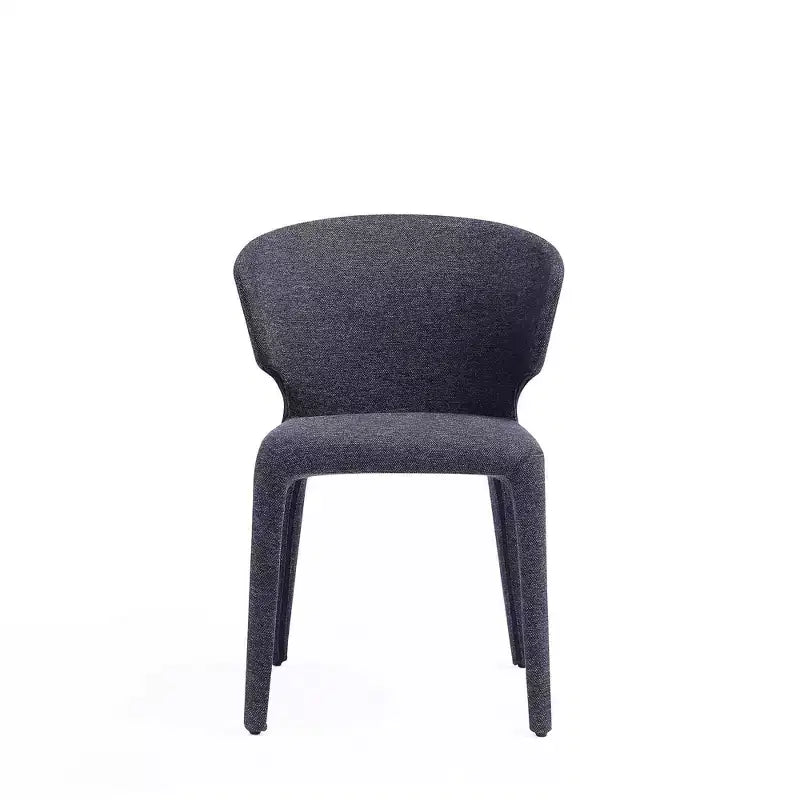Lot de 2 chaises de salle à manger modernes en tweed tressé Conrad - Manhattan Comfort