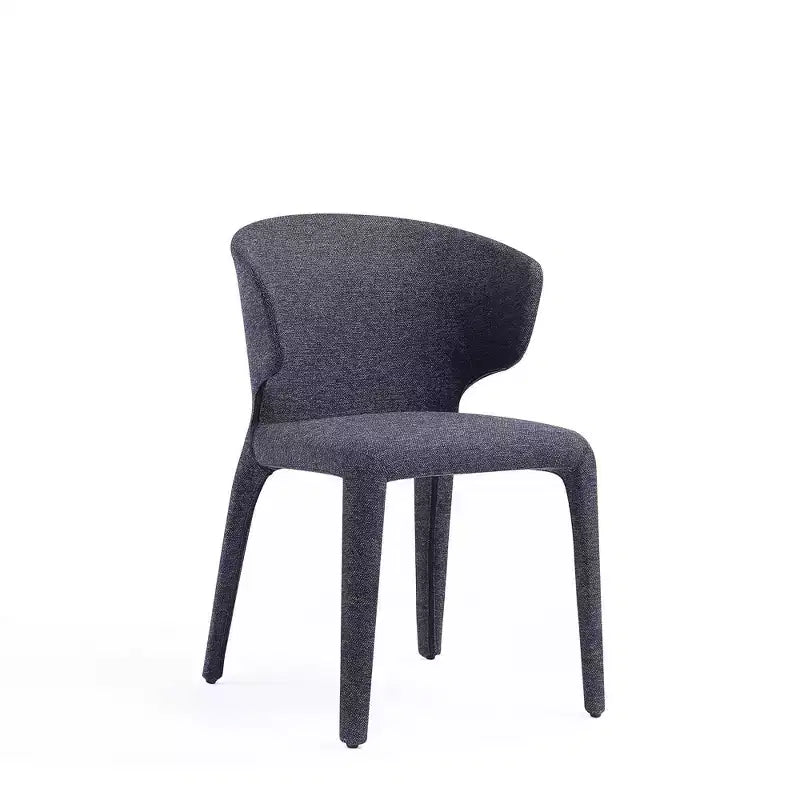 Lot de 2 chaises de salle à manger modernes en tweed tressé Conrad - Manhattan Comfort