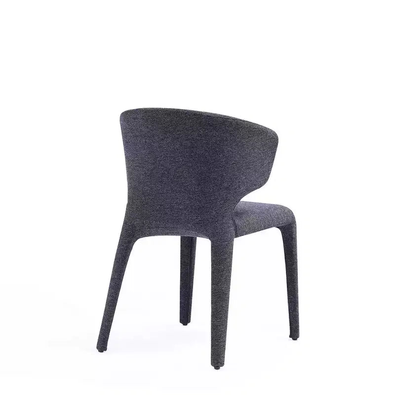 Lot de 2 chaises de salle à manger modernes en tweed tressé Conrad - Manhattan Comfort