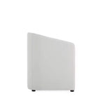 Lot de 2 fauteuils de salle à manger modernes ronds en similicuir Anna - Manhattan Comfort