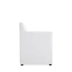 Lot de 2 fauteuils de salle à manger modernes en similicuir Anna - Manhattan Comfort