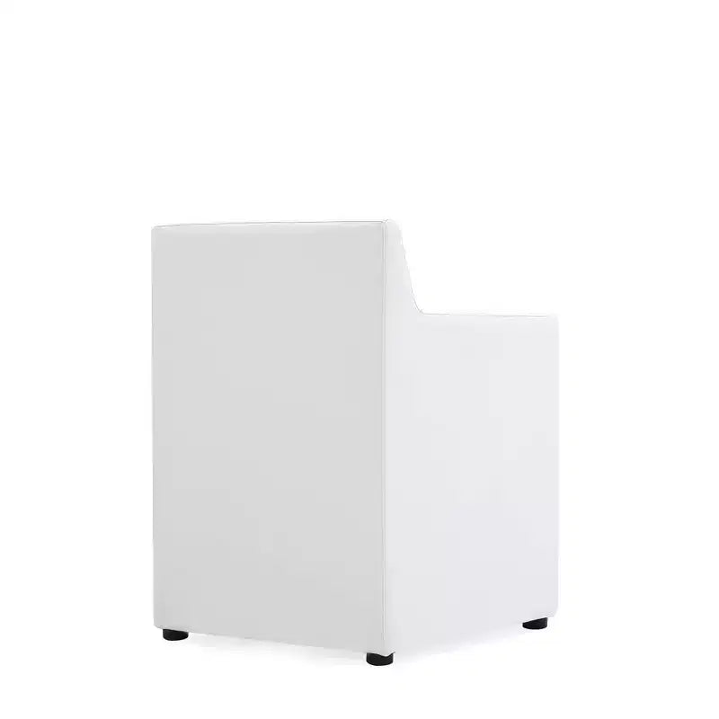 Lot de 2 fauteuils de salle à manger modernes en similicuir Anna - Manhattan Comfort