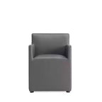 Lot de 2 fauteuils de salle à manger modernes en similicuir Anna - Manhattan Comfort