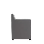 Lot de 2 fauteuils de salle à manger modernes en similicuir Anna - Manhattan Comfort