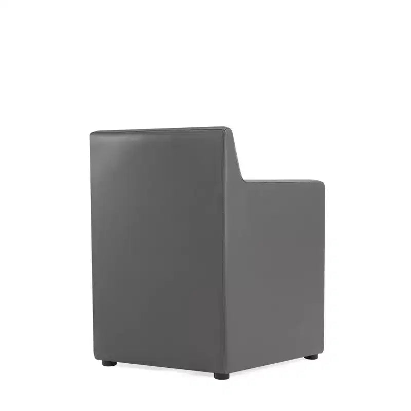Lot de 2 fauteuils de salle à manger modernes en similicuir Anna - Manhattan Comfort