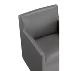 Lot de 2 fauteuils de salle à manger modernes en similicuir Anna - Manhattan Comfort