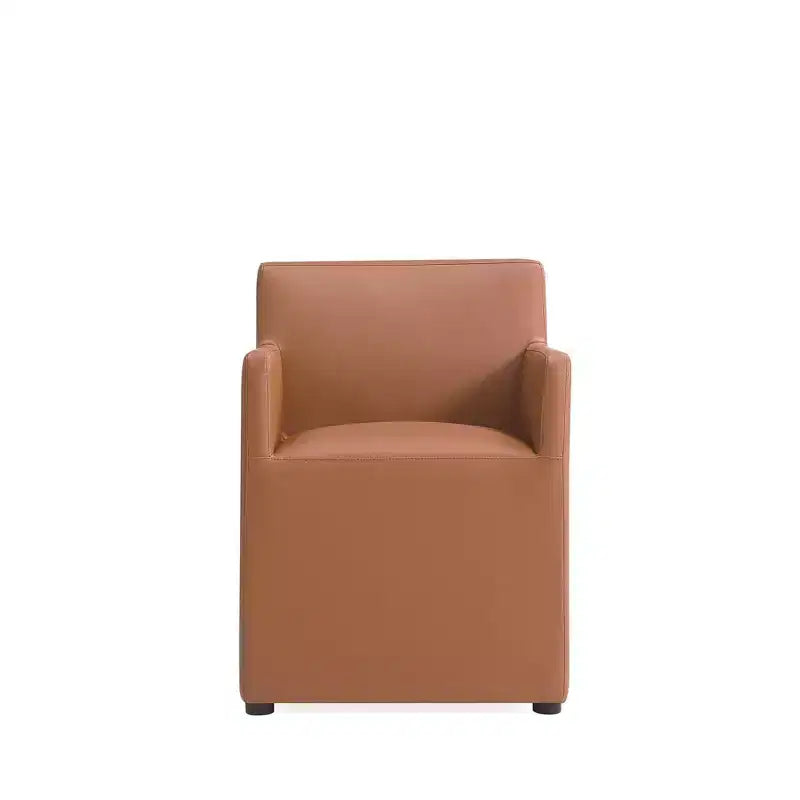 Lot de 2 fauteuils de salle à manger modernes en similicuir Anna - Manhattan Comfort