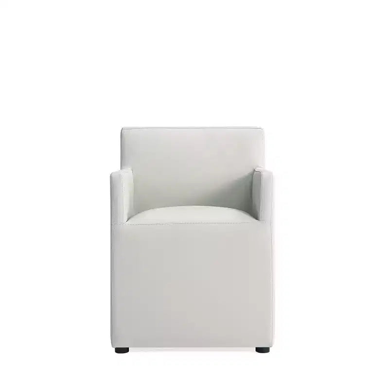 Lot de 2 fauteuils de salle à manger modernes en similicuir Anna - Manhattan Comfort