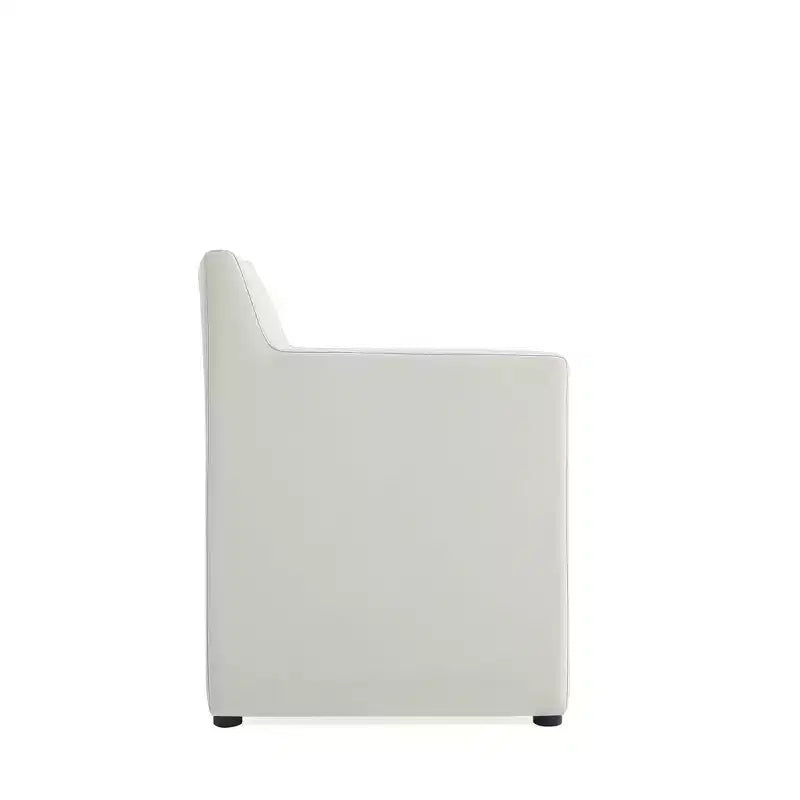 Lot de 2 fauteuils de salle à manger modernes en similicuir Anna - Manhattan Comfort