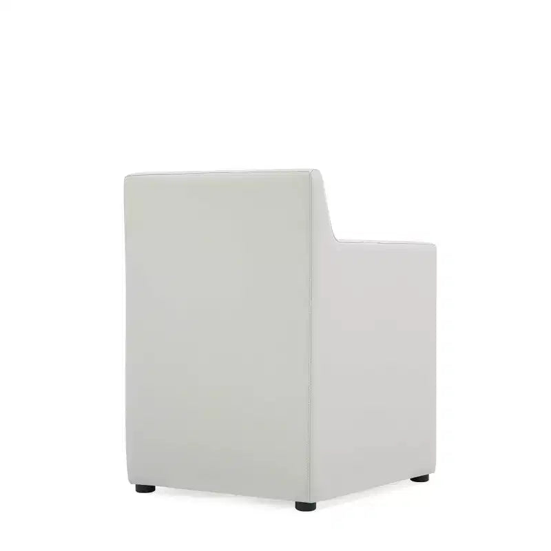 Lot de 2 fauteuils de salle à manger modernes en similicuir Anna - Manhattan Comfort