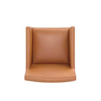 Lot de 2 fauteuils de salle à manger modernes en similicuir Anna - Manhattan Comfort