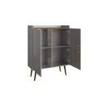 45.5 Bogart Meuble d'appoint 4 étagères de style moderne du milieu du siècle - Manhattan Comfort