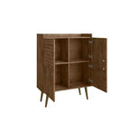 45.5 Bogart Meuble d'appoint 4 étagères de style moderne du milieu du siècle - Manhattan Comfort