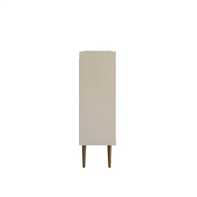 45.5 Bogart Meuble d'appoint 4 étagères de style moderne du milieu du siècle - Manhattan Comfort