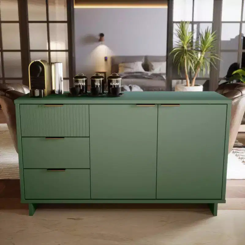 55.07 Buffet moderne à 3 tiroirs Granville - Manhattan Comfort