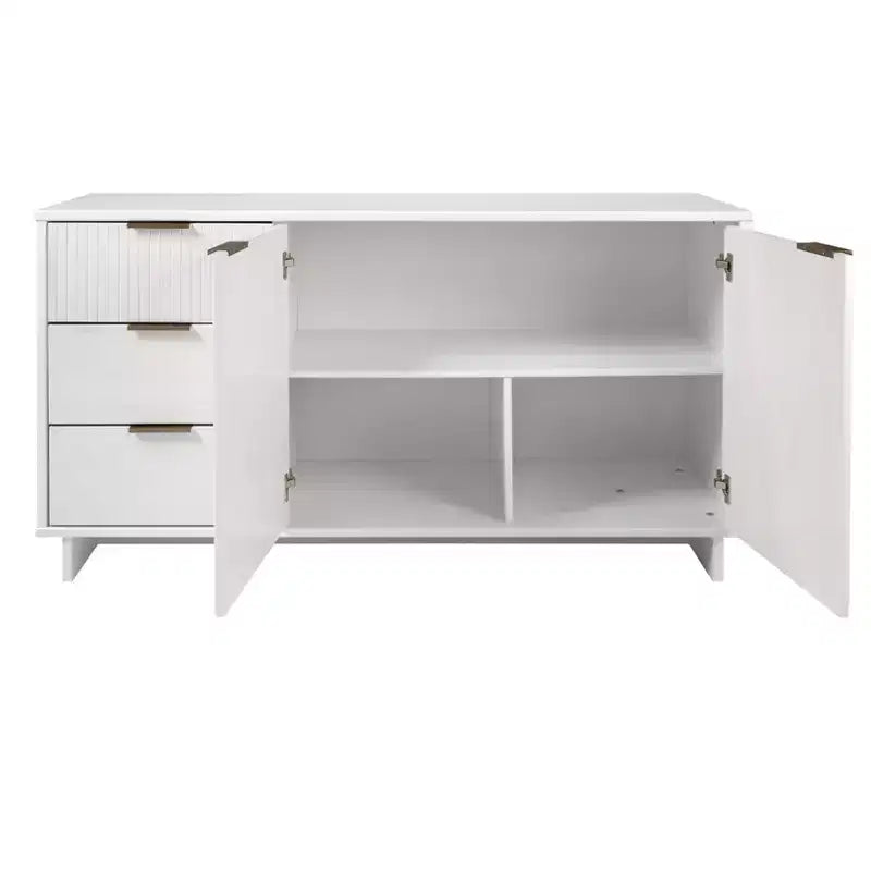 55.07 Buffet moderne à 3 tiroirs Granville - Manhattan Comfort