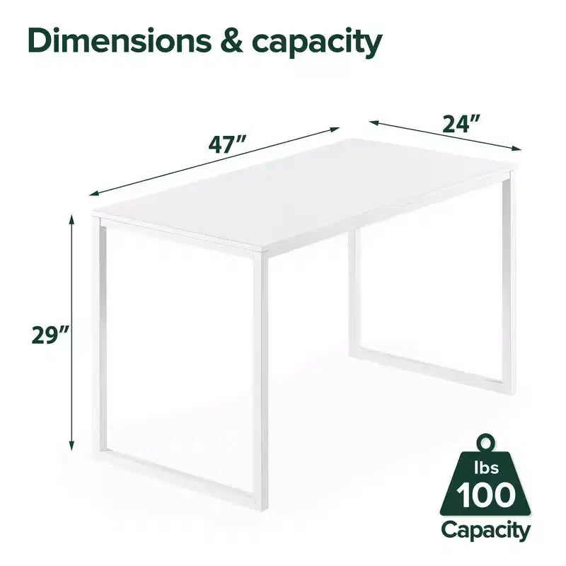 Bureau métallique Jennifer 47'' - Zinus